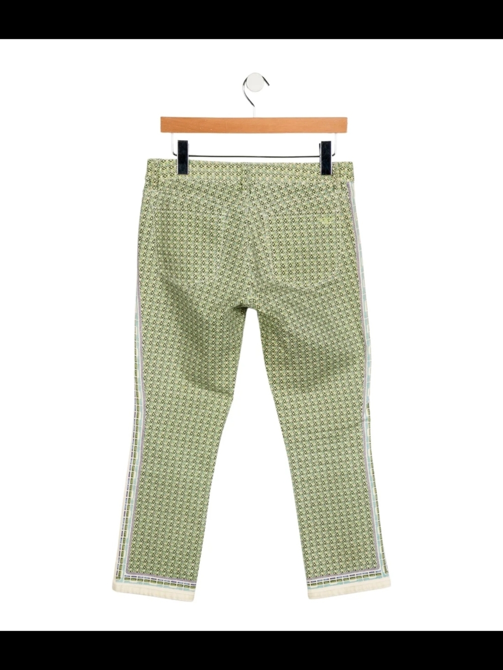 Tory Burch

Mid-Rise Straight Leg Green Patterned Cropped - Picture 2 of 2